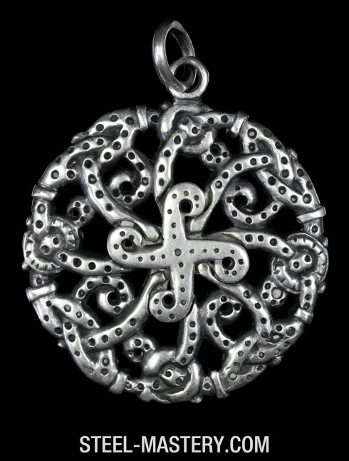 Sunwheel pendant top